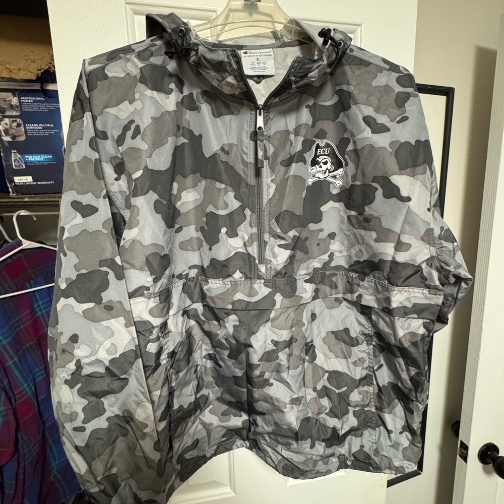 ECU Camo Windbreaker Jacket
